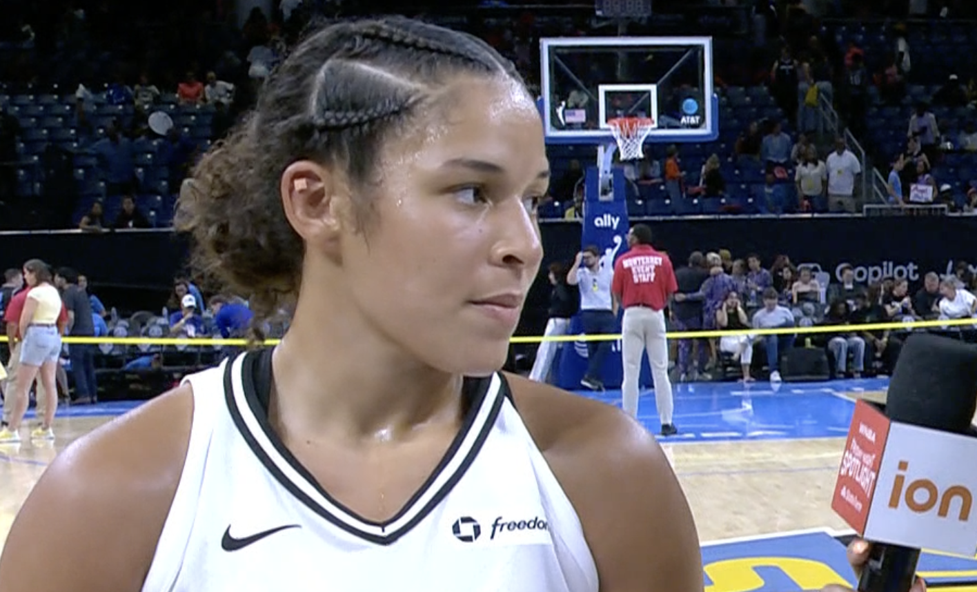 Veronica Burton Postgame on Valkyries' Road Winning Streak (ION) | 8/1/25